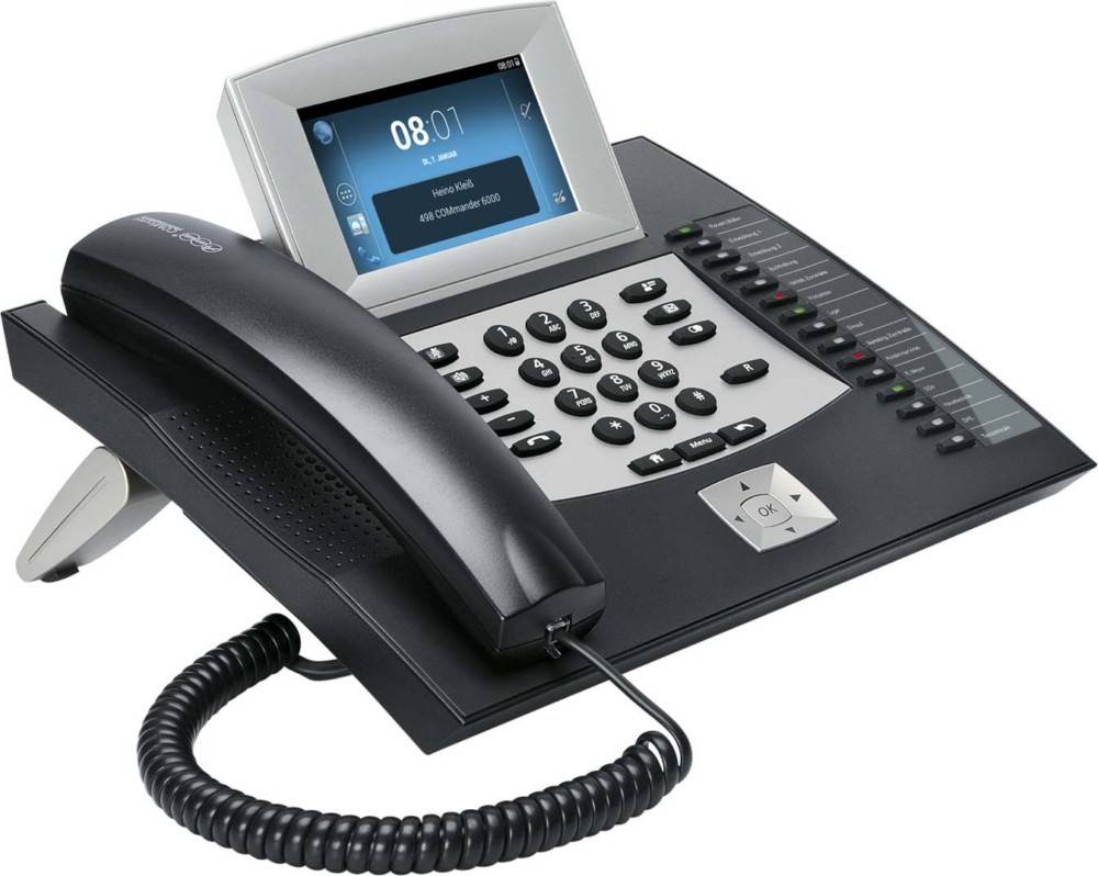 Auerswald IP-Systemtelefon COMfortel 2600 IP sw-0