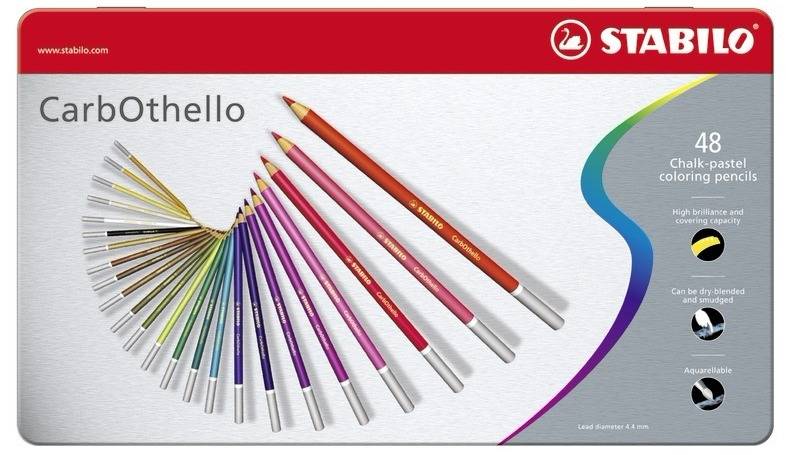 STABILO Pastellkreidestift CarbOthello ARTY+, 48er Etui (55500504)-2