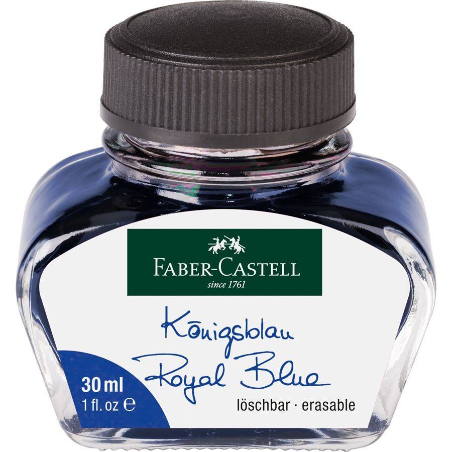 FABER-CASTELL Tinte im Glas, königsblau, Inhalt: 30 ml (5660946)-1