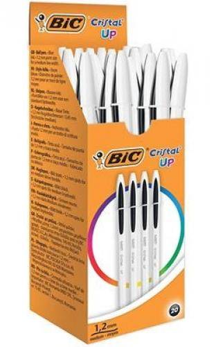 BIC Kugelschreiber Cristal Up, Strichfarbe schwarz, 20 Stück (5103606)-1