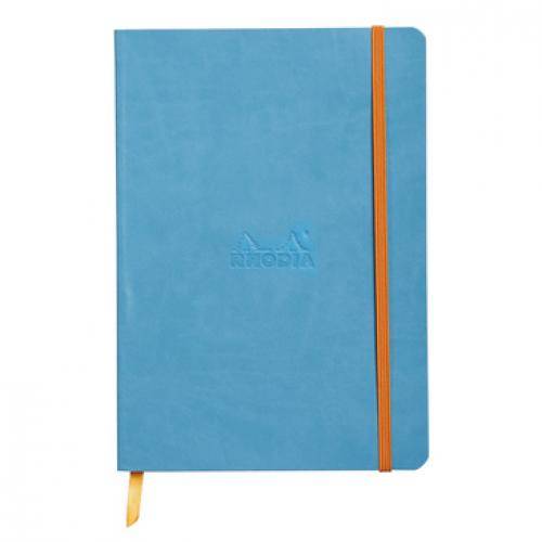 RHODIA Notizbuch RHODIARAMA, DIN A5, liniert, türkis-1