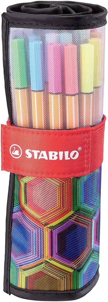STABILO Fineliner point 88, 25er Rollerset ARTY Edition-1