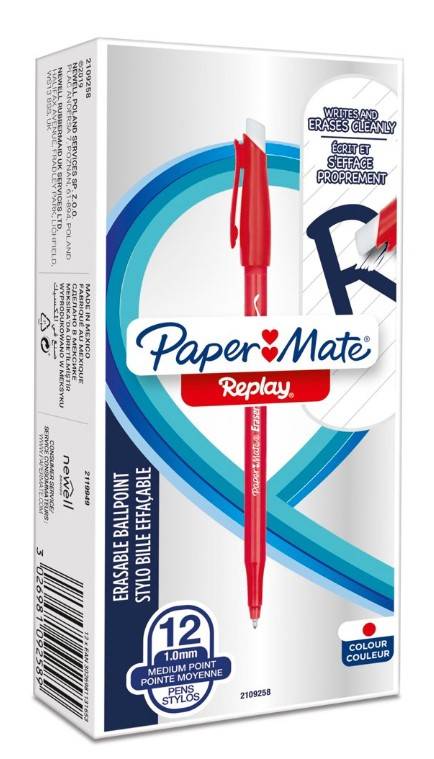 Paper:Mate Kugelschreiber Replay 40th, rot-1