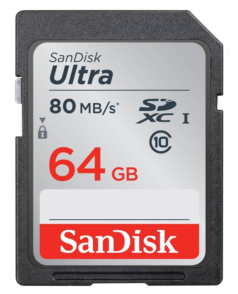 SanDisk SDXC-Karte Ultra® 64GB Class 10UHS-I-1