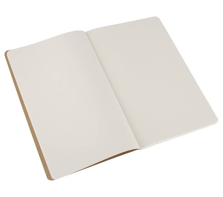 MOLESKINE Notizheft Cahier, L/A5, blanko, Karton, braun-1