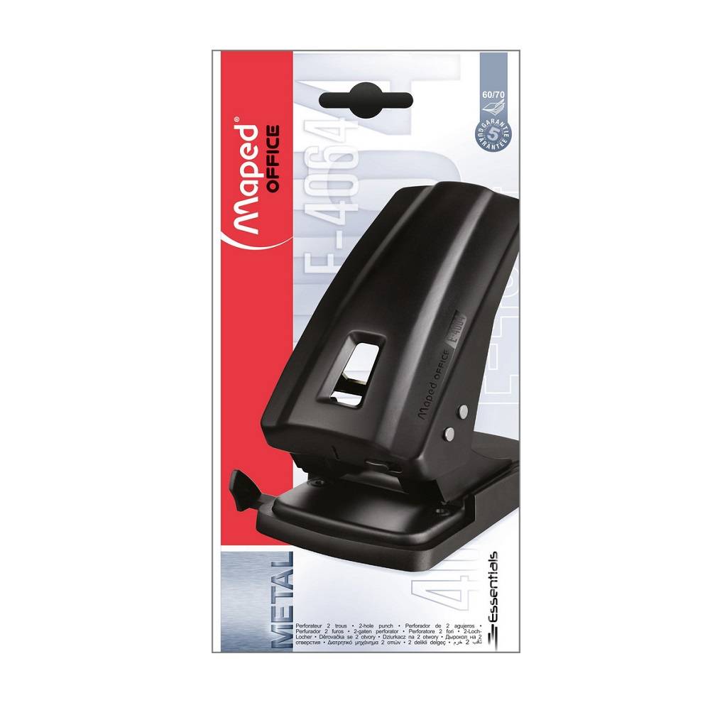 Maped Locher Essentials E4064, schwarz-2