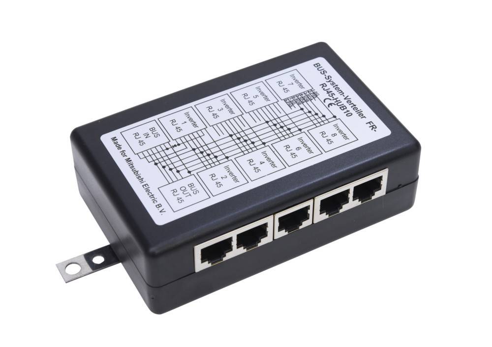 Mitsubishi Electric Externe Option FR-RJ45-HUB10