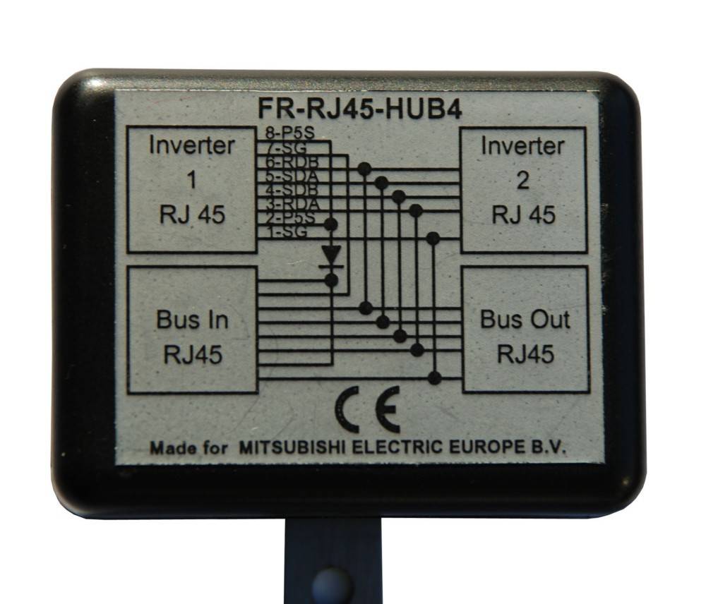 Mitsubishi Electric Externe Option FR-RJ45-HUB4-0