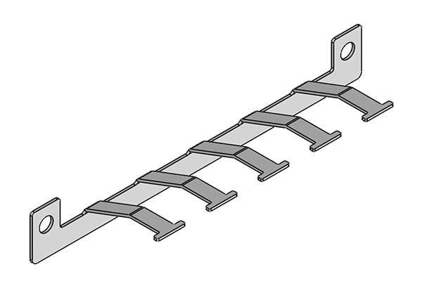 5 Stk. Icotek Kabelabfangleiste KEL-EMV-24-5