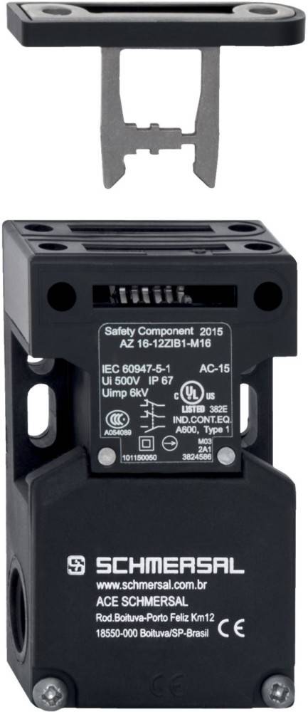 Schmersal AZ 16-12ZIB1-M16 Sicherheitsschalter mit getrenntem Betätiger , P/N: 101150050-0