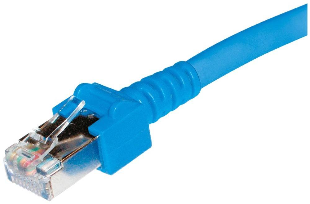 Dätwyler IT Infra Patchkabel 4P Cat5 bl 0,5m-0