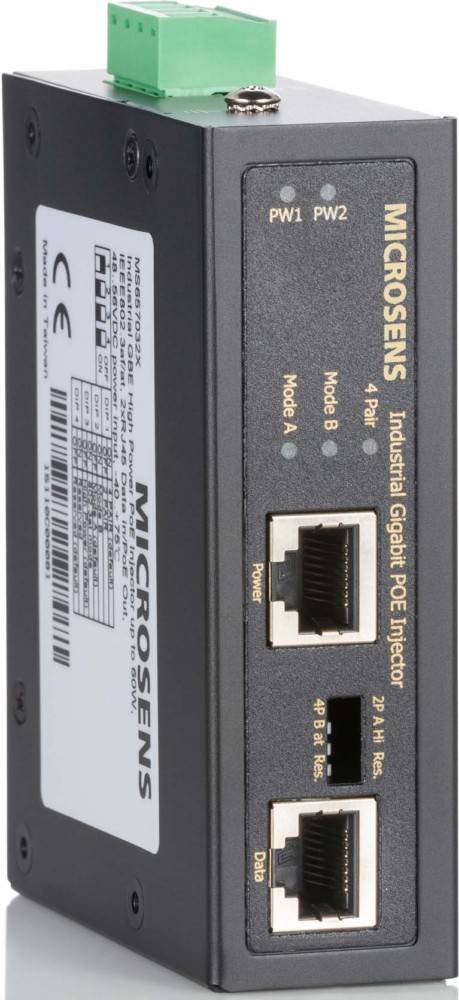 Microsens Gigabit HP PoE Injector MS657032X-24-0