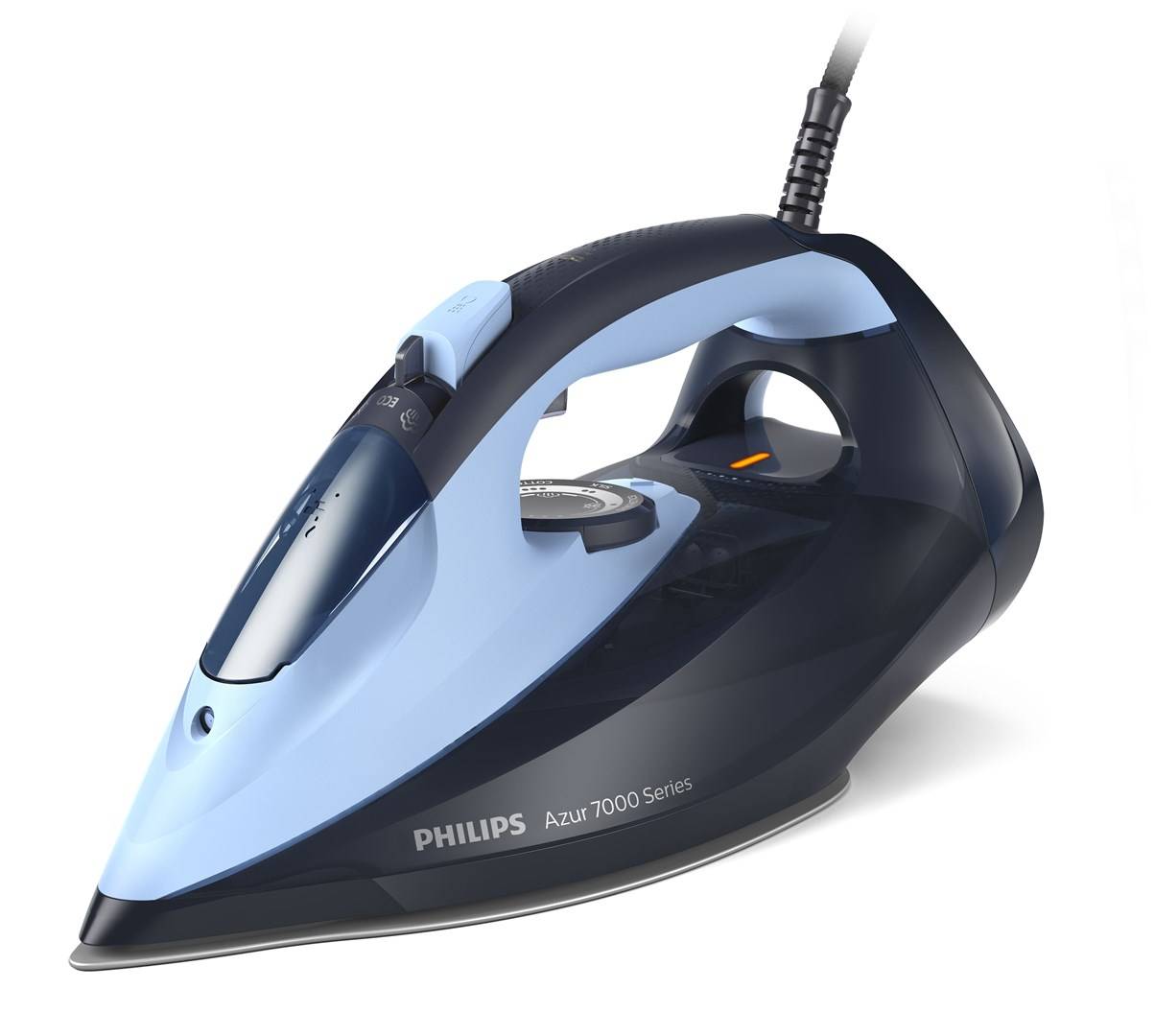 Philips Dampfbügeleisen DST7041/20 | 2800 W | SteamGlide Elite | 50 g/min Dampf | Anti-Kalk | Tropf-Stopp | Blau-3