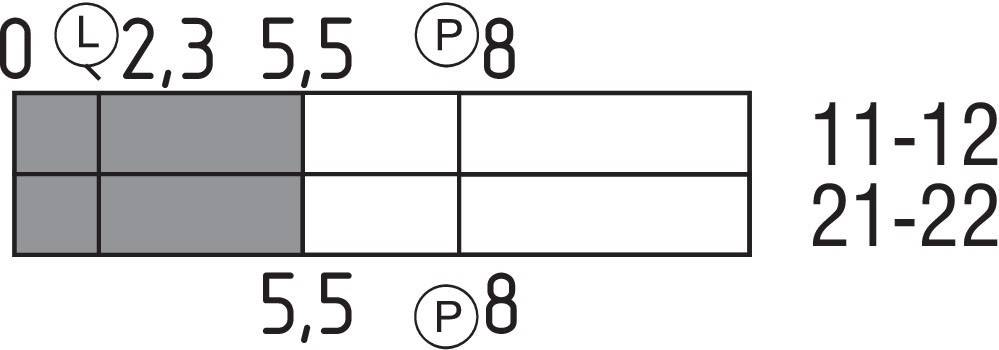Schmersal AZ 16-02ZVRK-ST Sicherheitsschalter mit getrenntem Betätiger , P/N: 101143125-1
