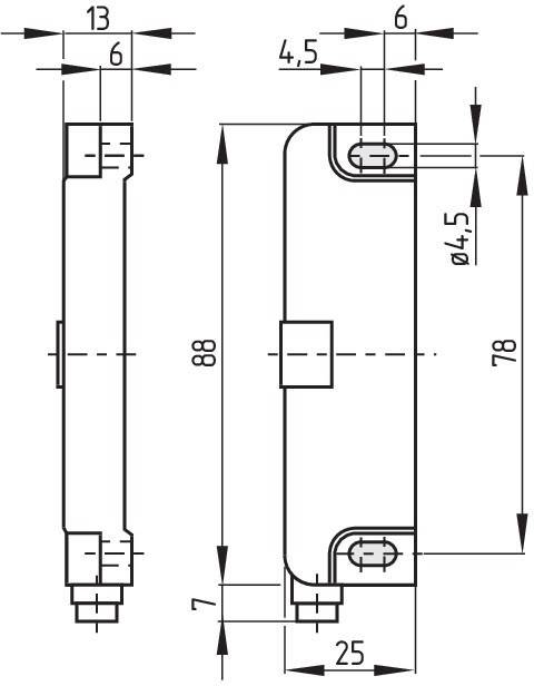 Schmersal Sicherheits-Sensor BNS 36-02/01Z-ST-L-1
