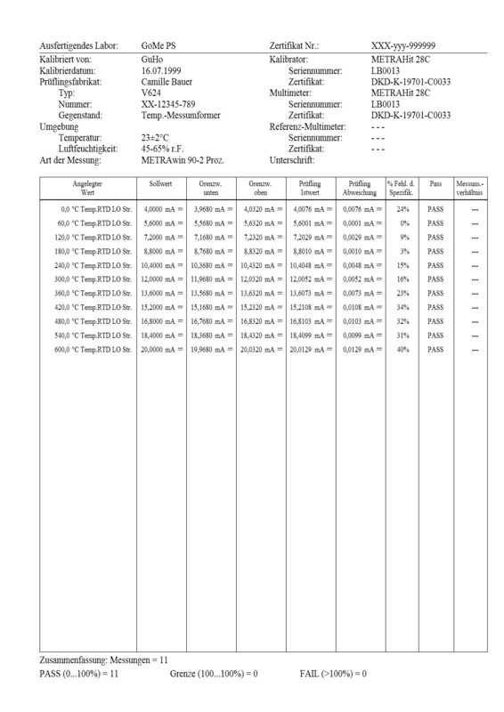 Gossen Metrawatt Update für METRAwin Update 90-2