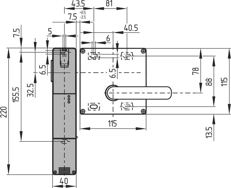 Schmersal Betätiger AZ/AZM201-B30RTAG1P1-2