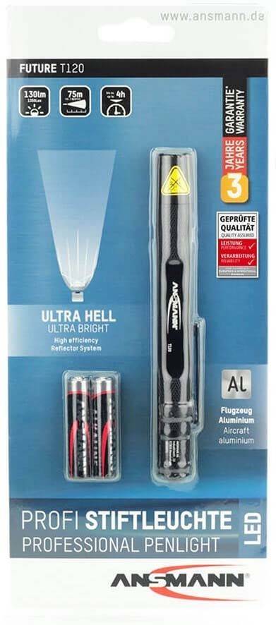 20 Stk. Ansmann LED Stiftlampe T120-4