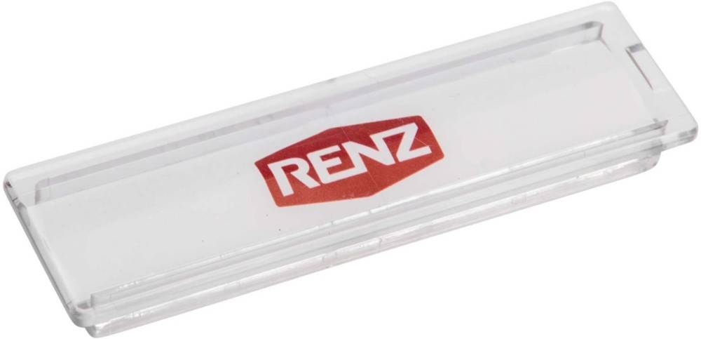 Renz Metallwaren. Namensschild 97-9-82019-3