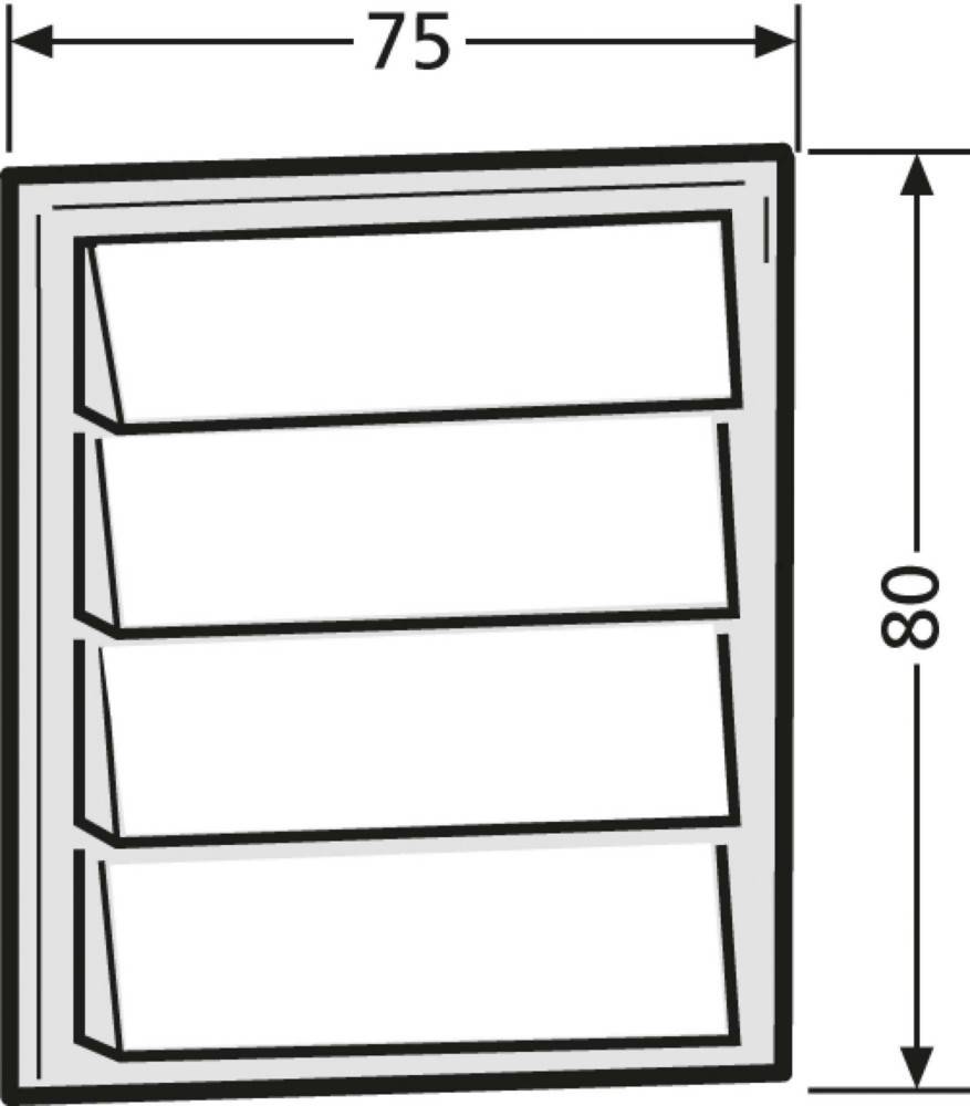 Renz Metallwaren. Klingelmodul mit 4 Klingeltaster 97-9-85272 ws-2