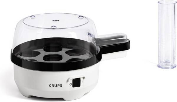 Krups Kocht bis zu 7 Eier • einfache Bedienung • akustisches Signal bei gewünschter Konsistenz