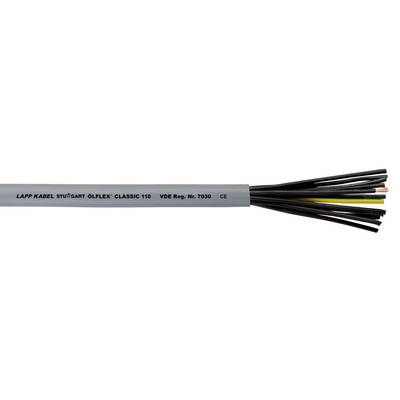 LAPP ÖLFLEX® CLASSIC 110 Steuerleitung 40 G 0.50 mm² Grau 1119040-50 50 m