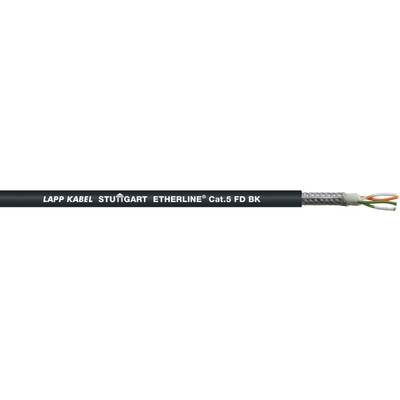 LAPP CE217489-100 Netzwerkkabel CAT 5 S/UTP 4 x 2 x 0.14 mm² Schwarz 100 m