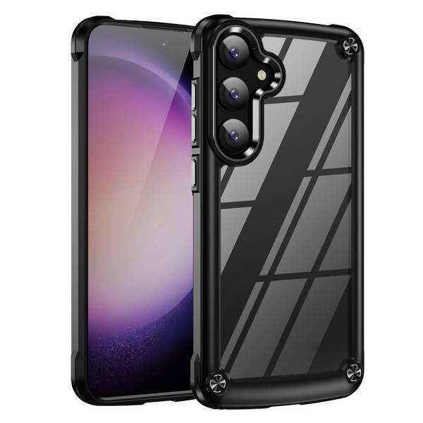 Für Samsung Galaxy S24 Schock robuste TPU / PC verstärkte Ränder Handy Hülle