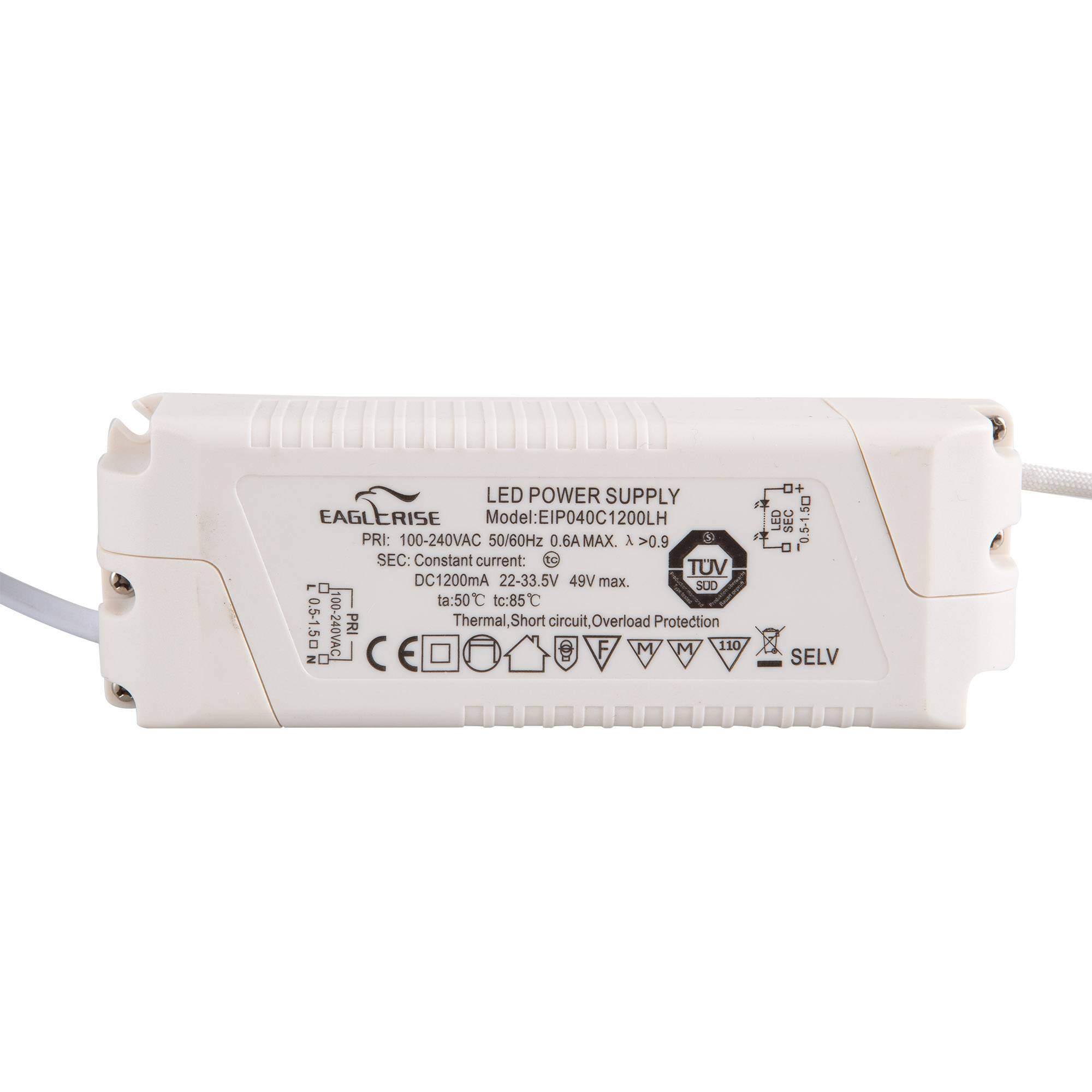 Konstantstromquelle EAGLERISE LED Netzteil 230V 1200mA 22-33,5V-0