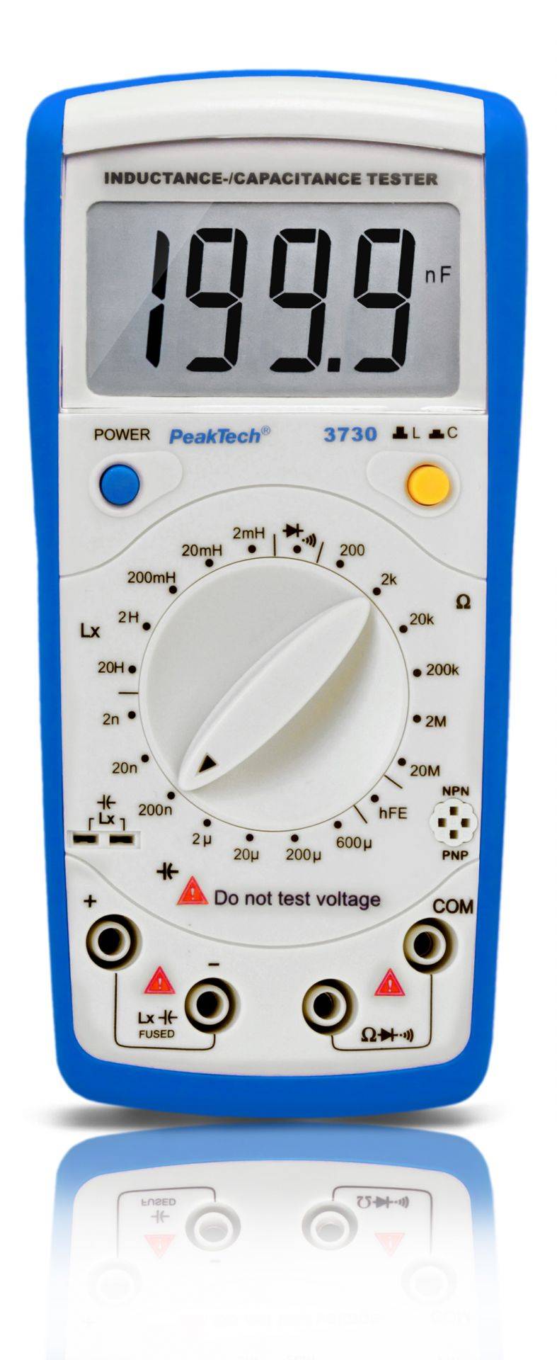 PeakTech P 3730 – LCR-Meter ~ 2.000 Counts ~ 20MOhm ~ 200µF ~ 20H-0