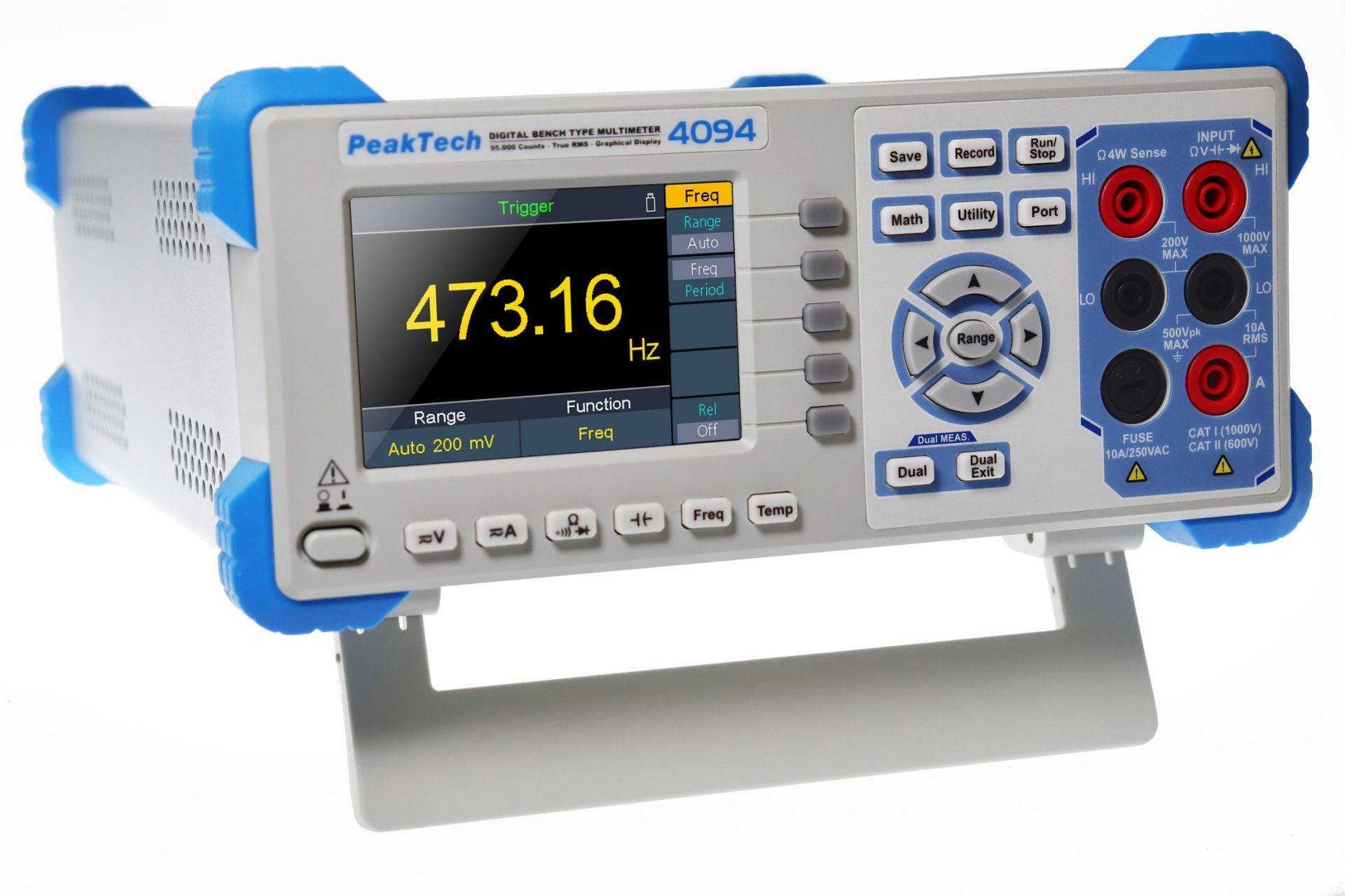 PeakTech P 4094 – Grafisches Tischmultimeter ~ 55.000 Counts ~ mit TFT & RS-232 Schnittstelle-3