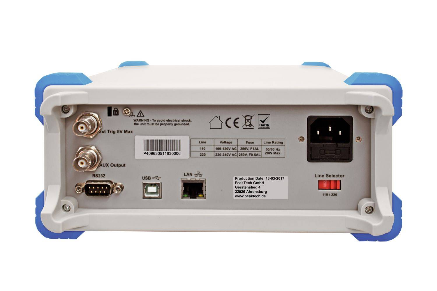 PeakTech P 4096 – Digital Tischmultimeter, 5 1/2-stellig-1