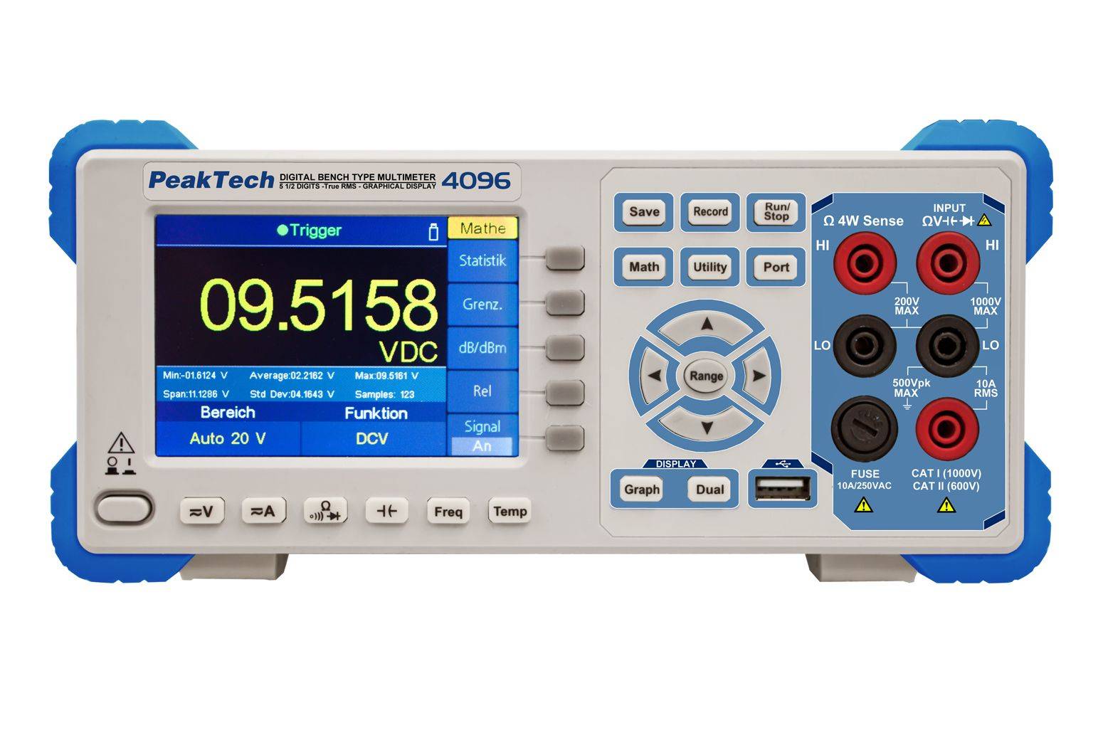 PeakTech P 4096 – Digital Tischmultimeter, 5 1/2-stellig-2