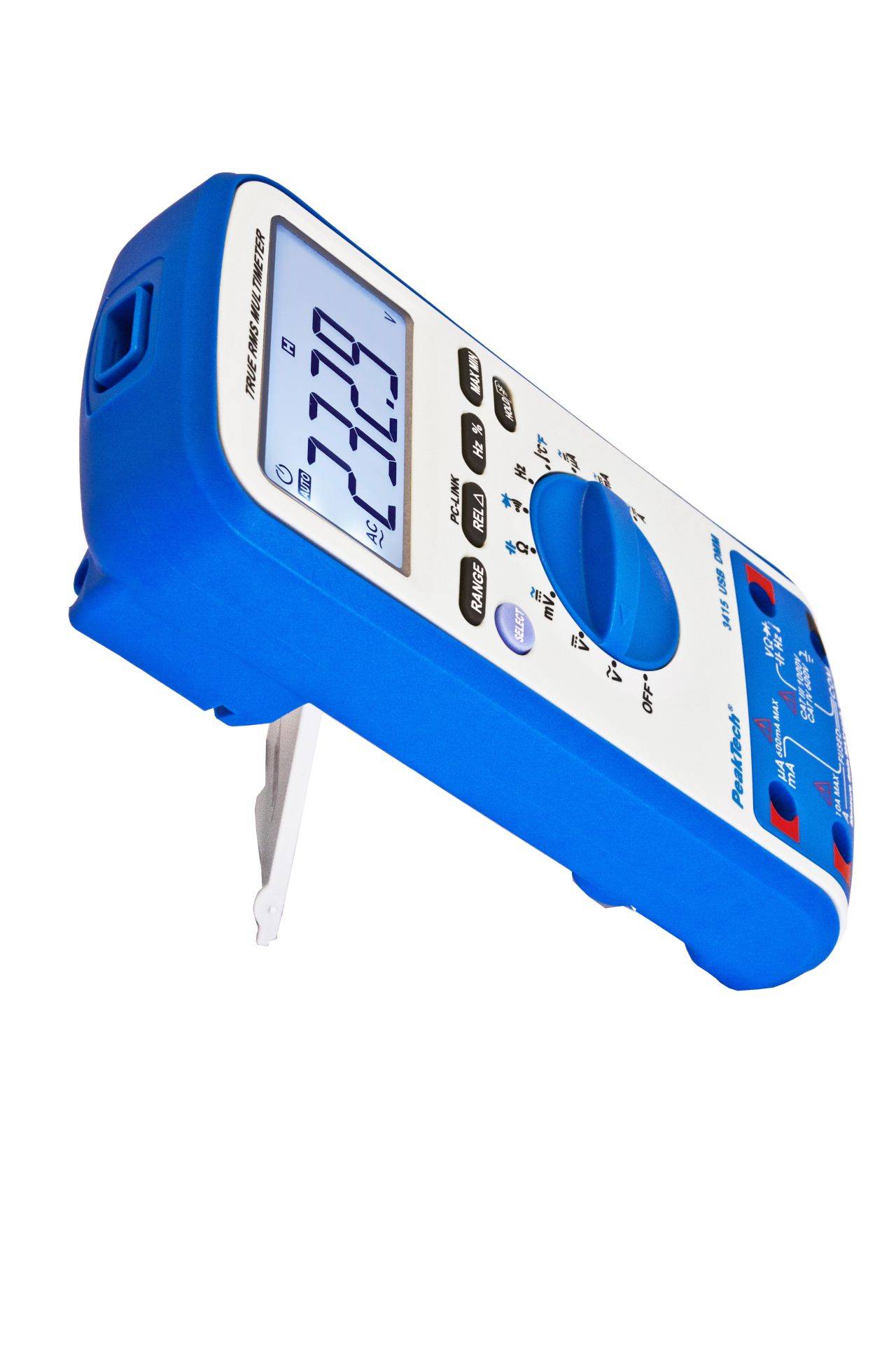 PeakTech P 3415 – Digitalmultimeter ~ 6.000 Counts ~ 1000V AC/DC ~ 10A AC/DC mit TrueRMS & USB-2