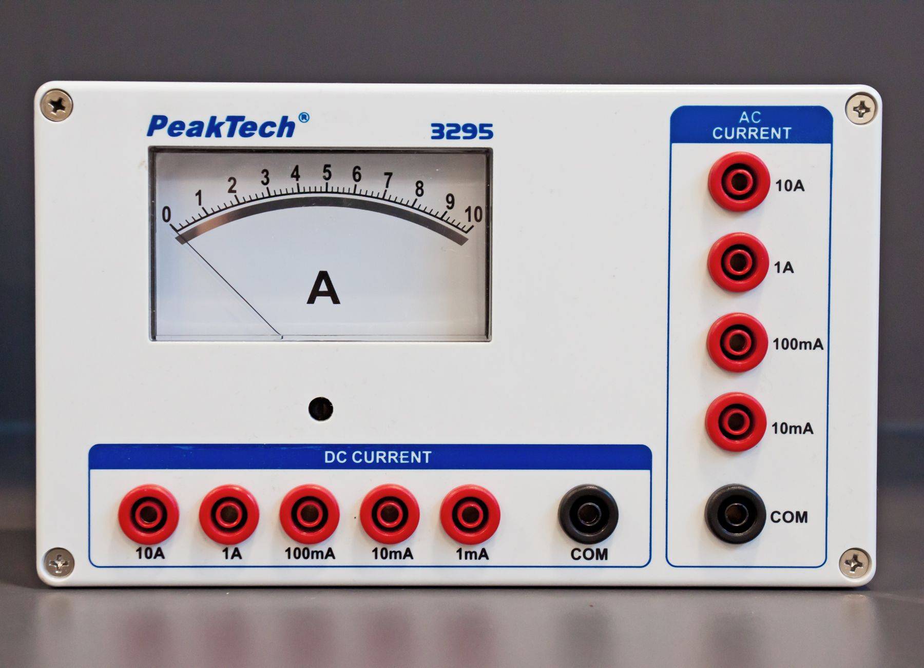 PeakTech P 3295 – Analog Amperemeter ~ 10A AC/DC-3