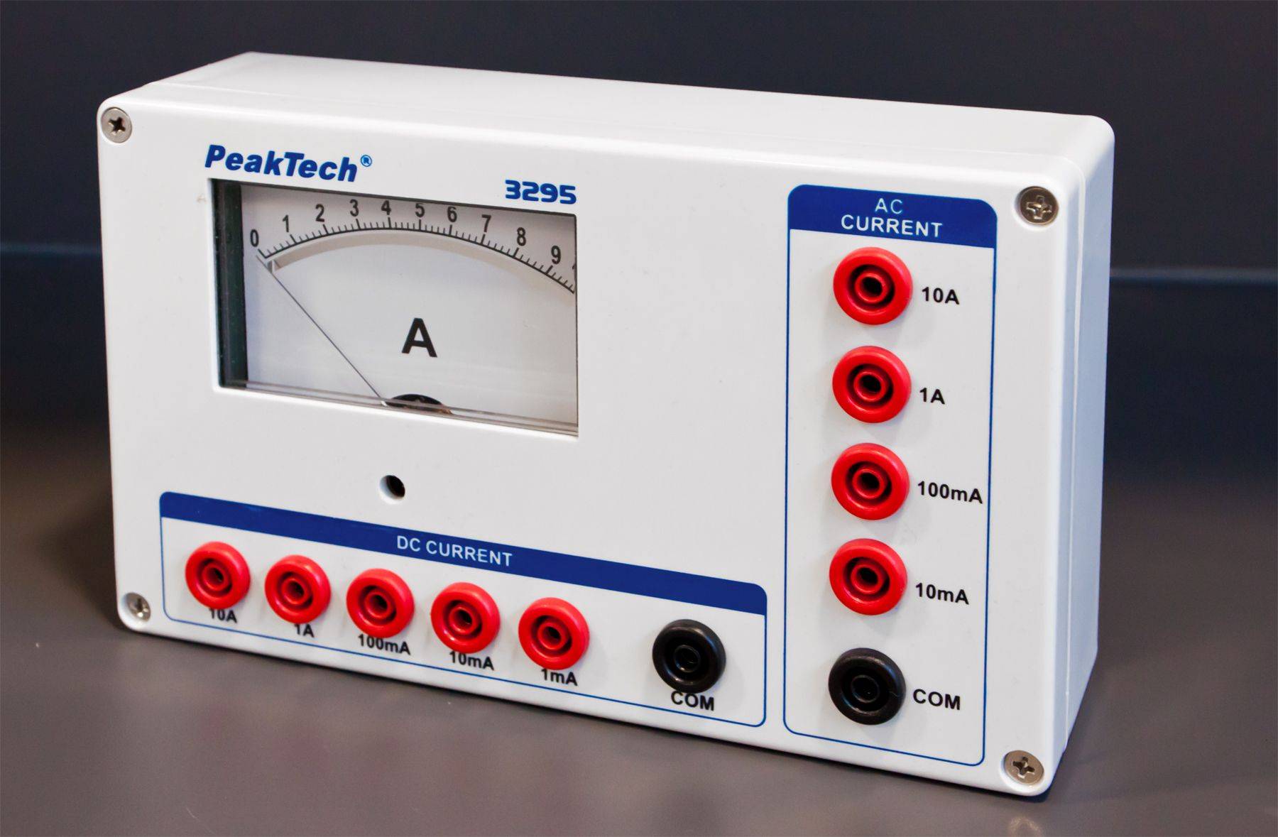 PeakTech P 3295 – Analog Amperemeter ~ 10A AC/DC-4