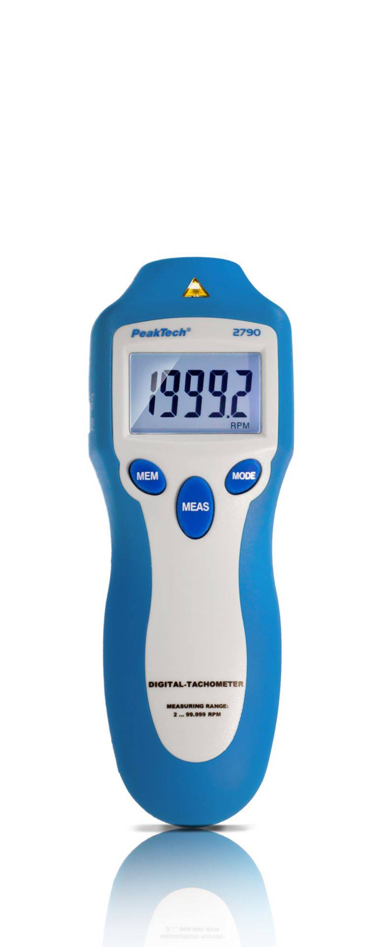 PeakTech P 2790 – Drehzahlmessgerät ~ 100.000 Counts ~ berührungslos-0