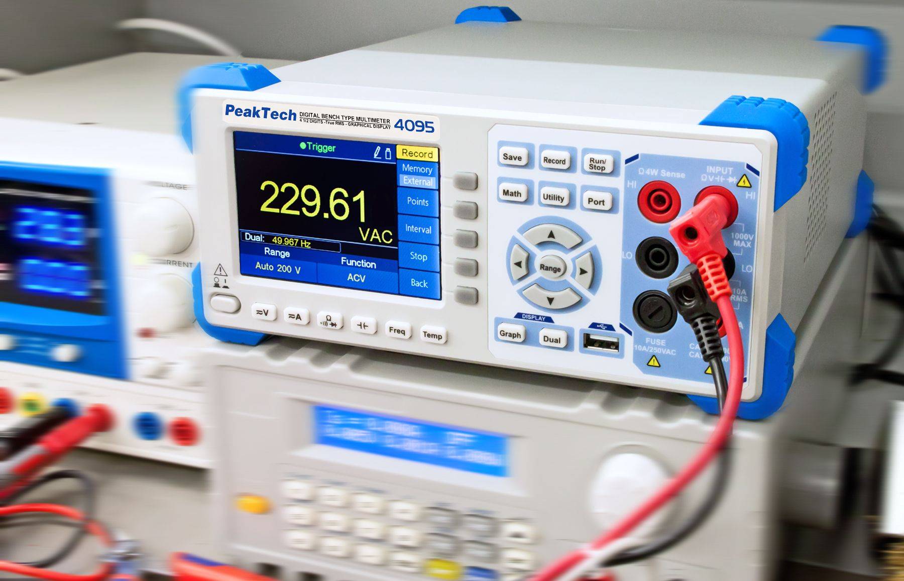 PeakTech P 4095 – Digital Tischmultimeter, 4 1/2-stellig-3