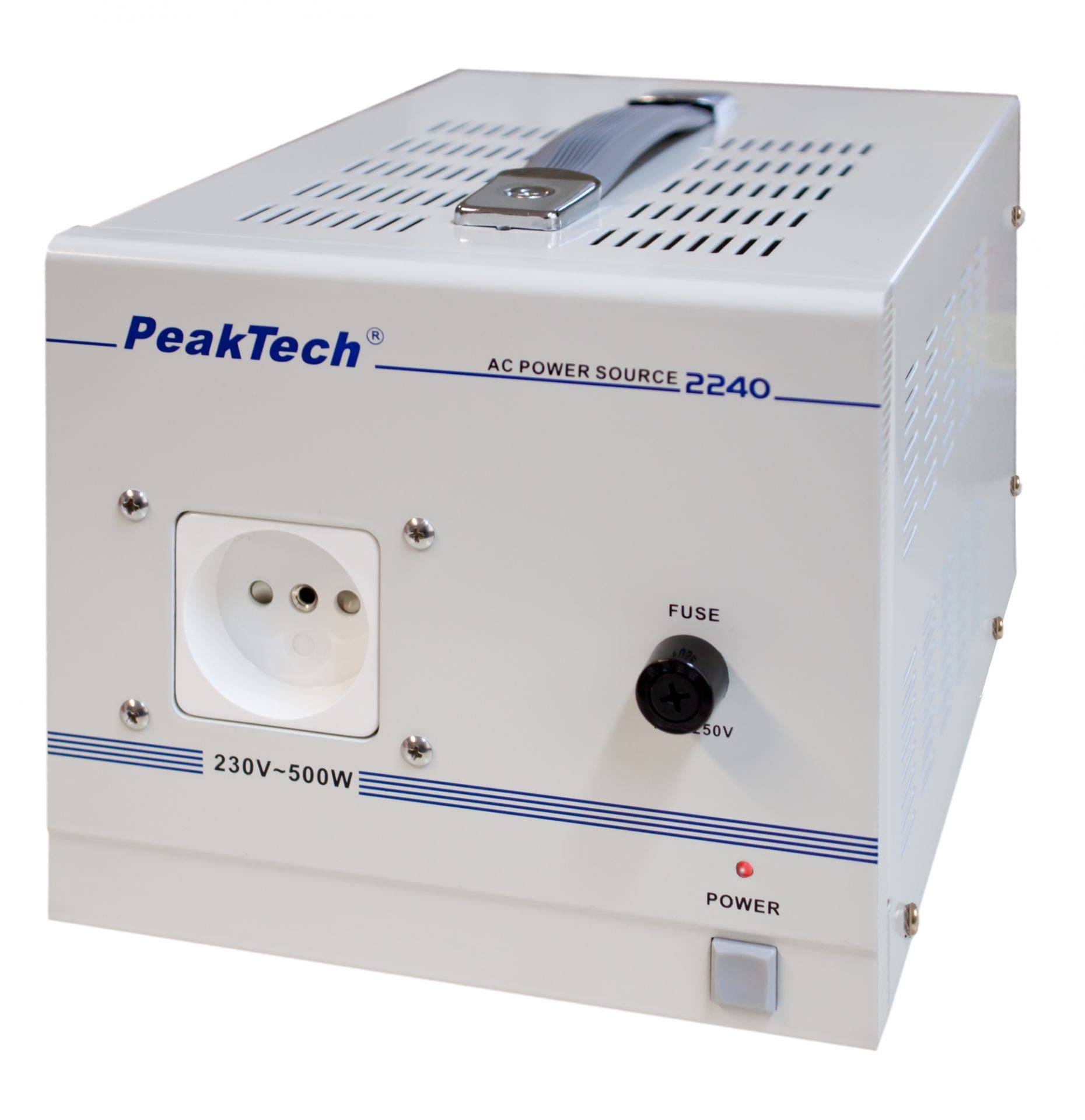 PeakTech P 2240 – Trenntransformator ~ 230 V AC @ 2,5A ~ 500 W-1