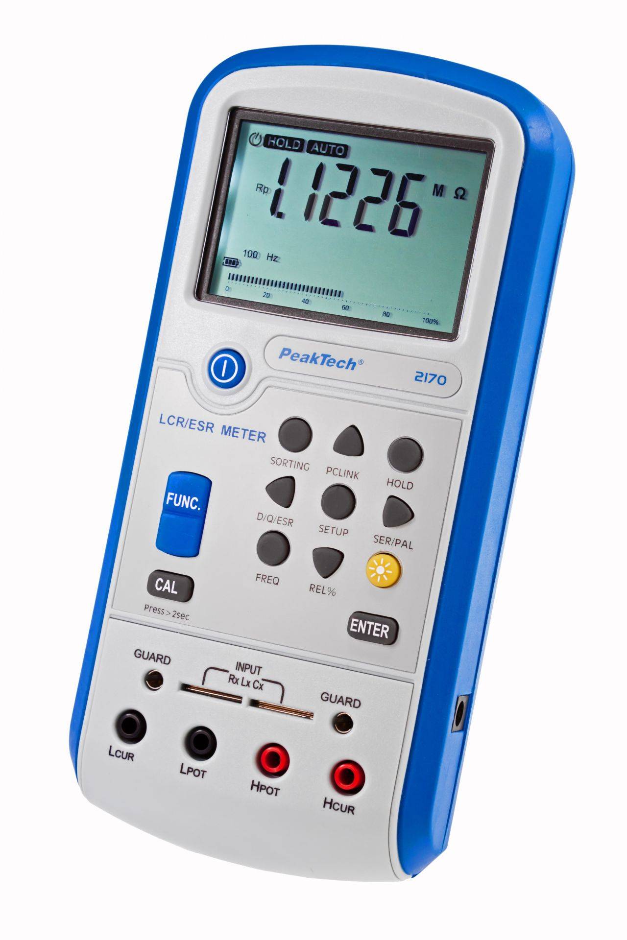 PeakTech P 2170 – LCR-/ESR-Meter, 100 Hz - 100 kHz, mit USB-4