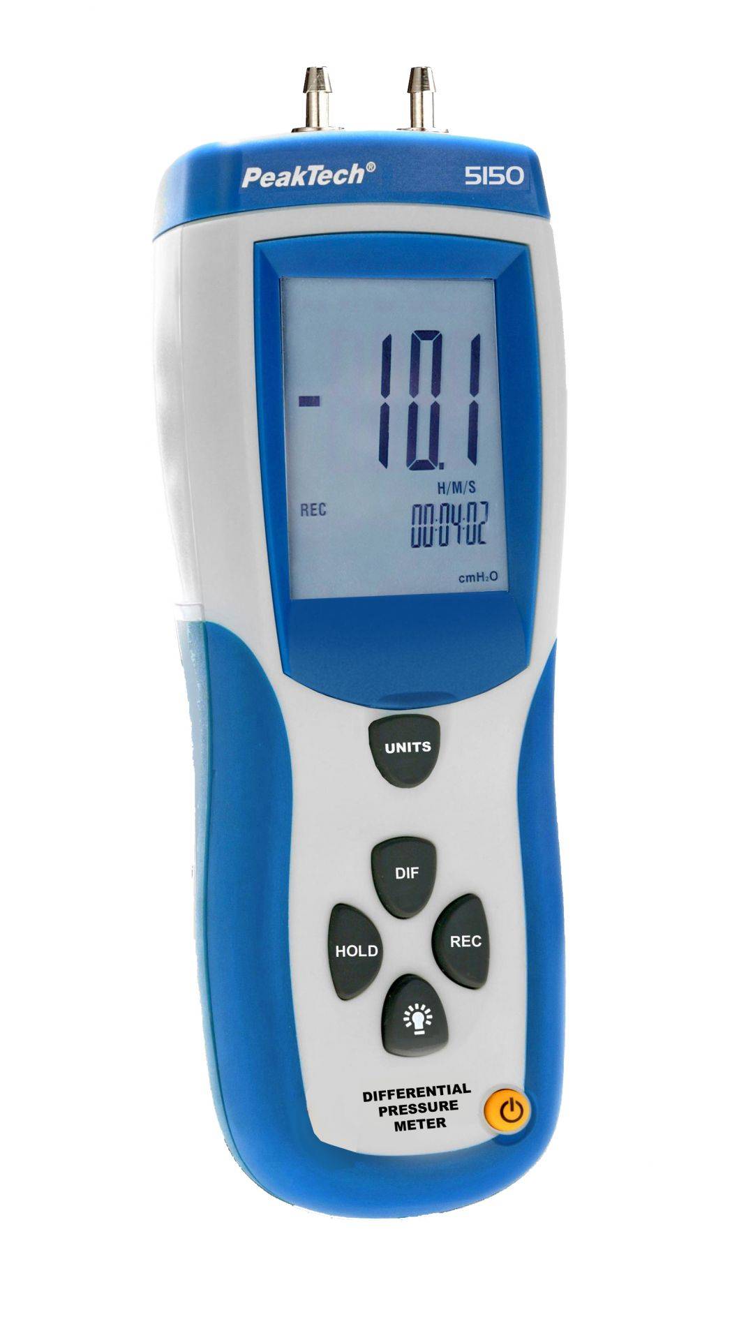 PeakTech P 5150 – Differenzdruck-Messgerät ~ 0 ... 344 mBar ~ mit USB-Schnittstelle-2