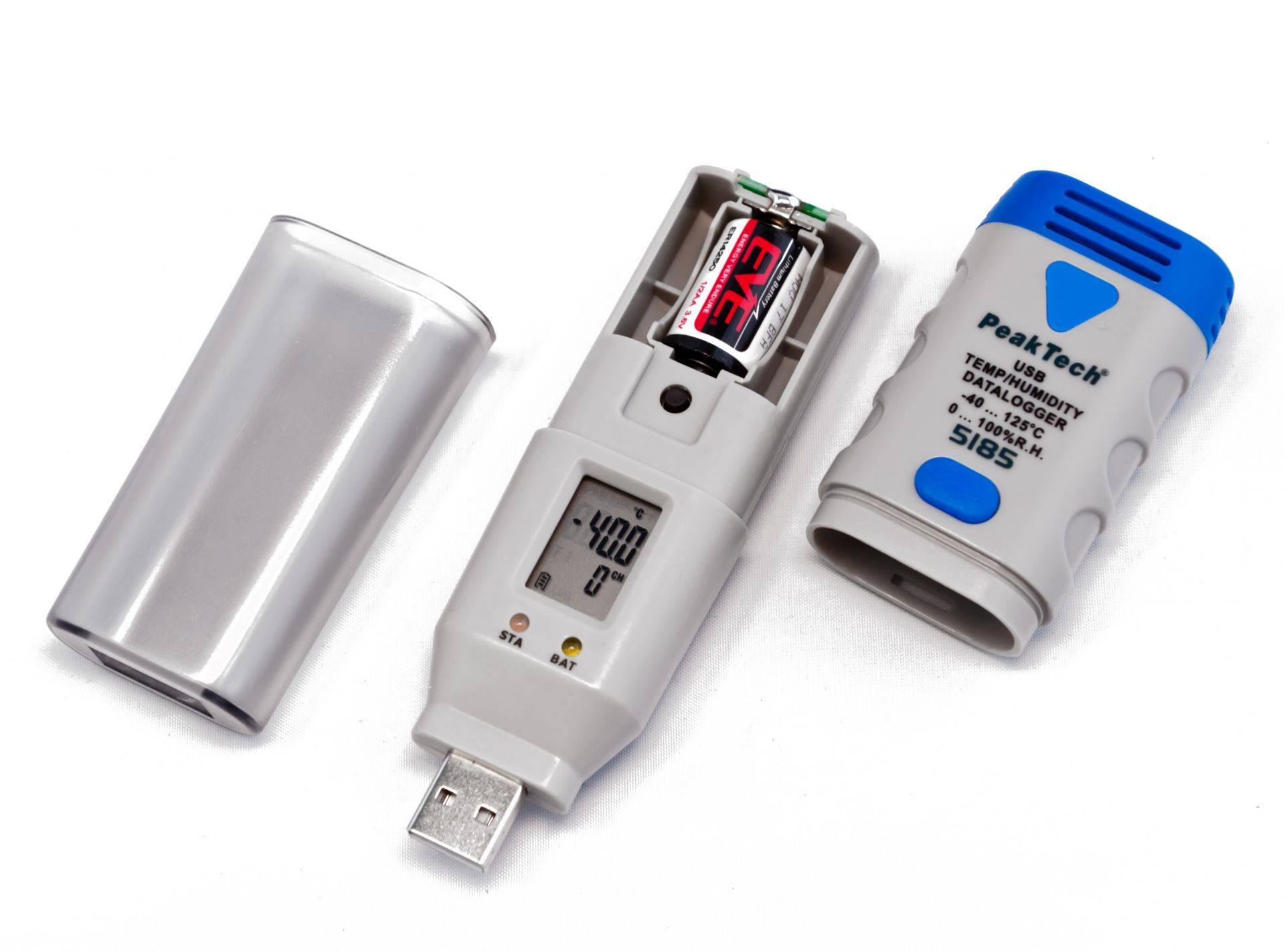 PeakTech P 5185 – USB-Datenlogger ~ Lufttemperatur und -feuchtigkeit ~ 32000 Punkte-2