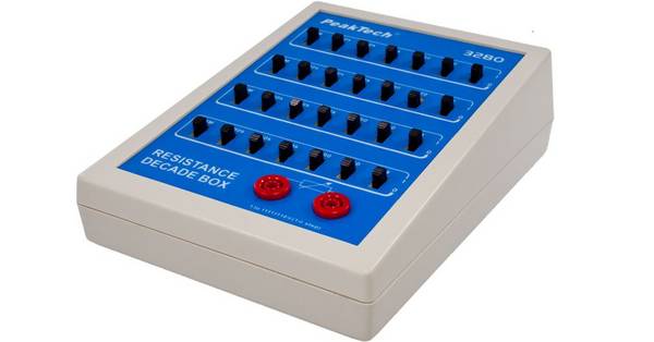 PeakTech P 3280 – Widerstandsdekade ~ 1 Ohm bis 11.111MOhm
