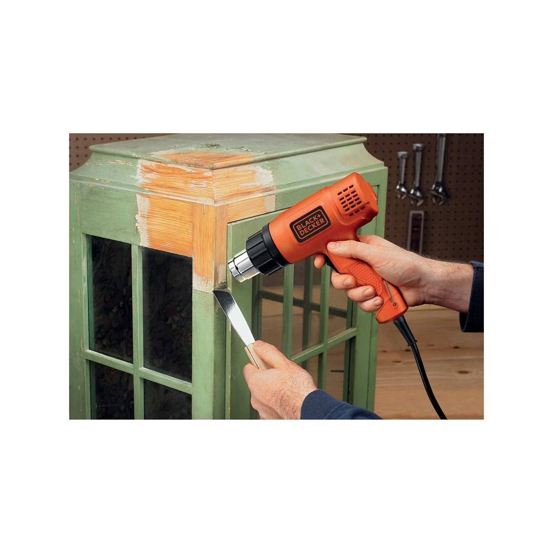 Black & Decker KX1650, Rot, 740 l/min, 600 °C, 570 l/min, 460 °C, AC-9