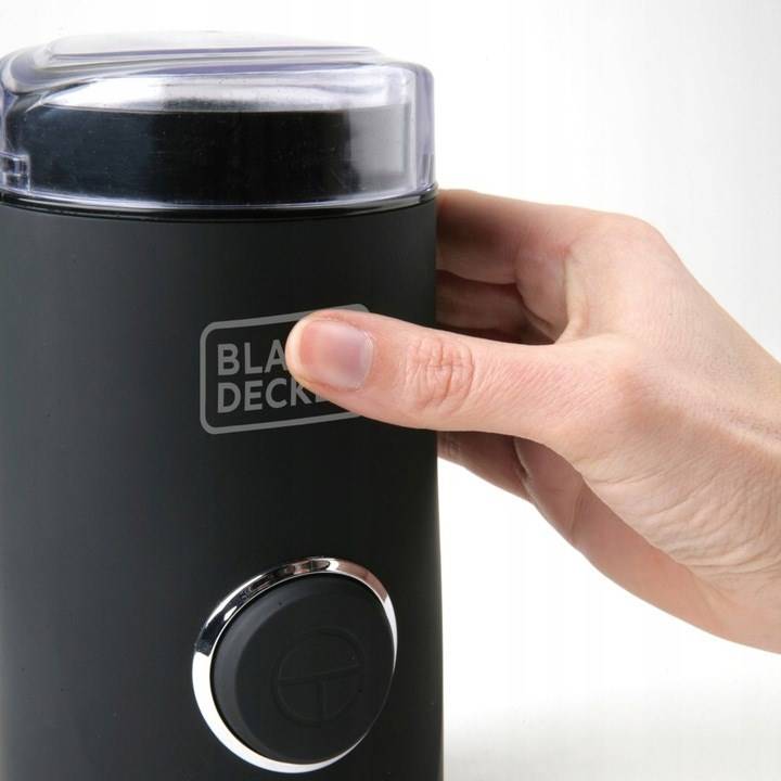 Black + Decker BXCG150E - Elektrische Mühle für Kaffee, Nüsse, Gewürze, Samen. Schnell, 150W,-2