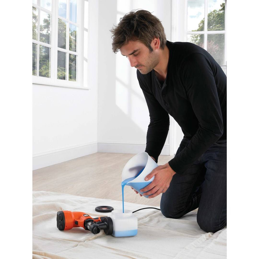 HVLP200 Spray Gun - Black & Decker-2
