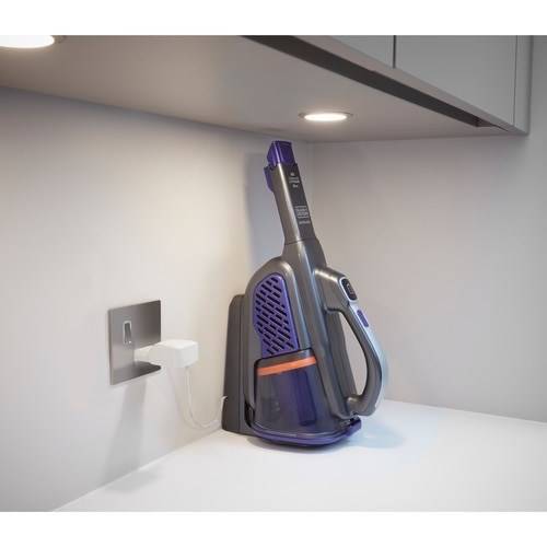 Black+Decker 36 Wh / 18 V Akku-Handstaubsauger Dustbuster Pet mit smart tech (mit Cyclonic-6