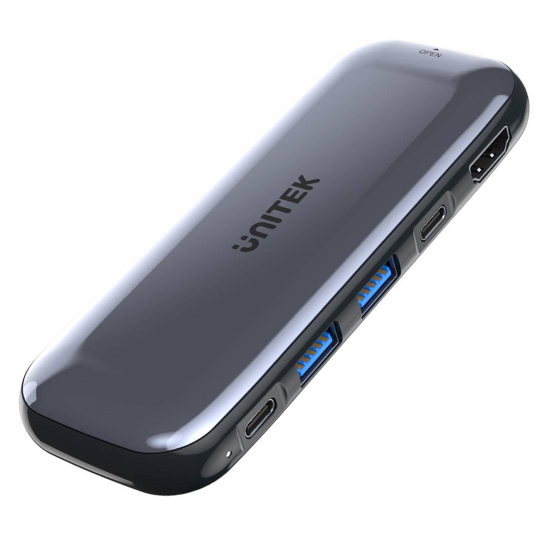 UNITEK HUB USB-C STORAGE M2, HDMI, USB-C PD 100W,-0