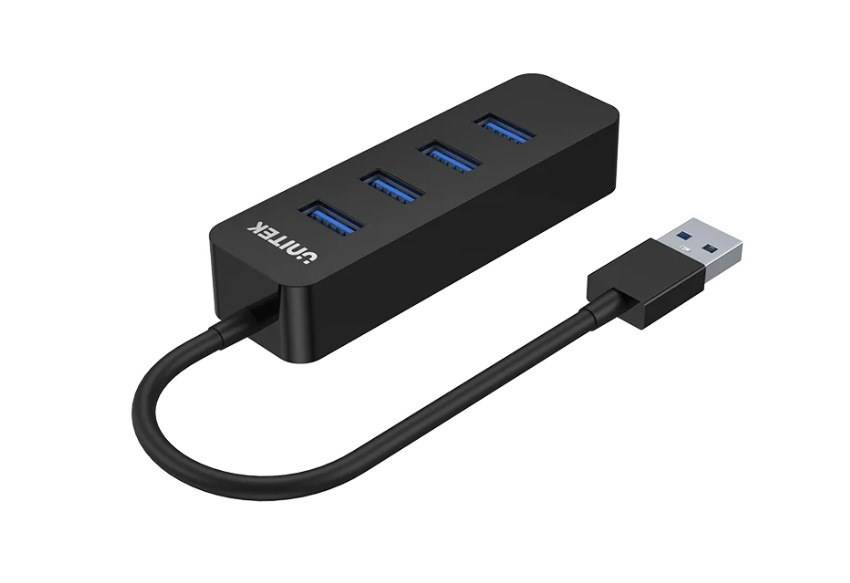 HUB USB-A 4X USB-A 3.1 ACTIVE 10W H1117A-3
