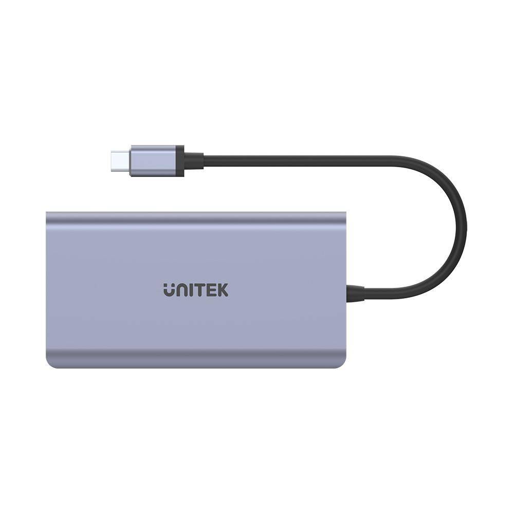 Unitek USB-C - 2x USB 3.1, HDMI, DP, RJ-45-2